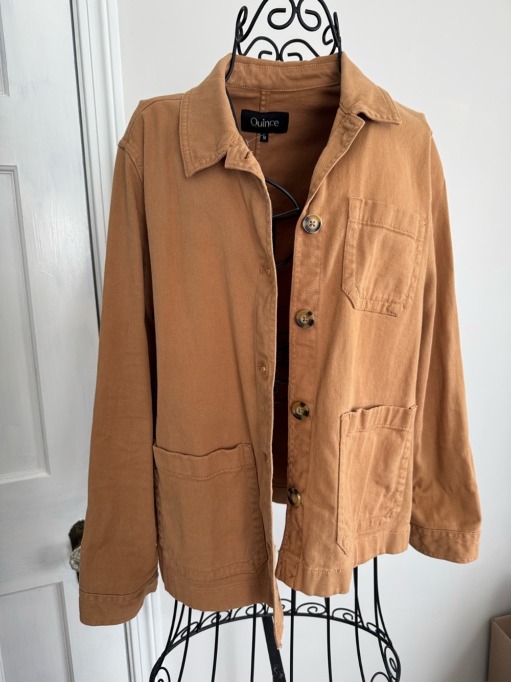 Quince  women’s Tan Utility Jacket